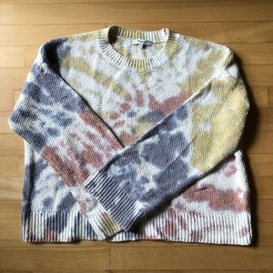 Madewell tie dye sweater